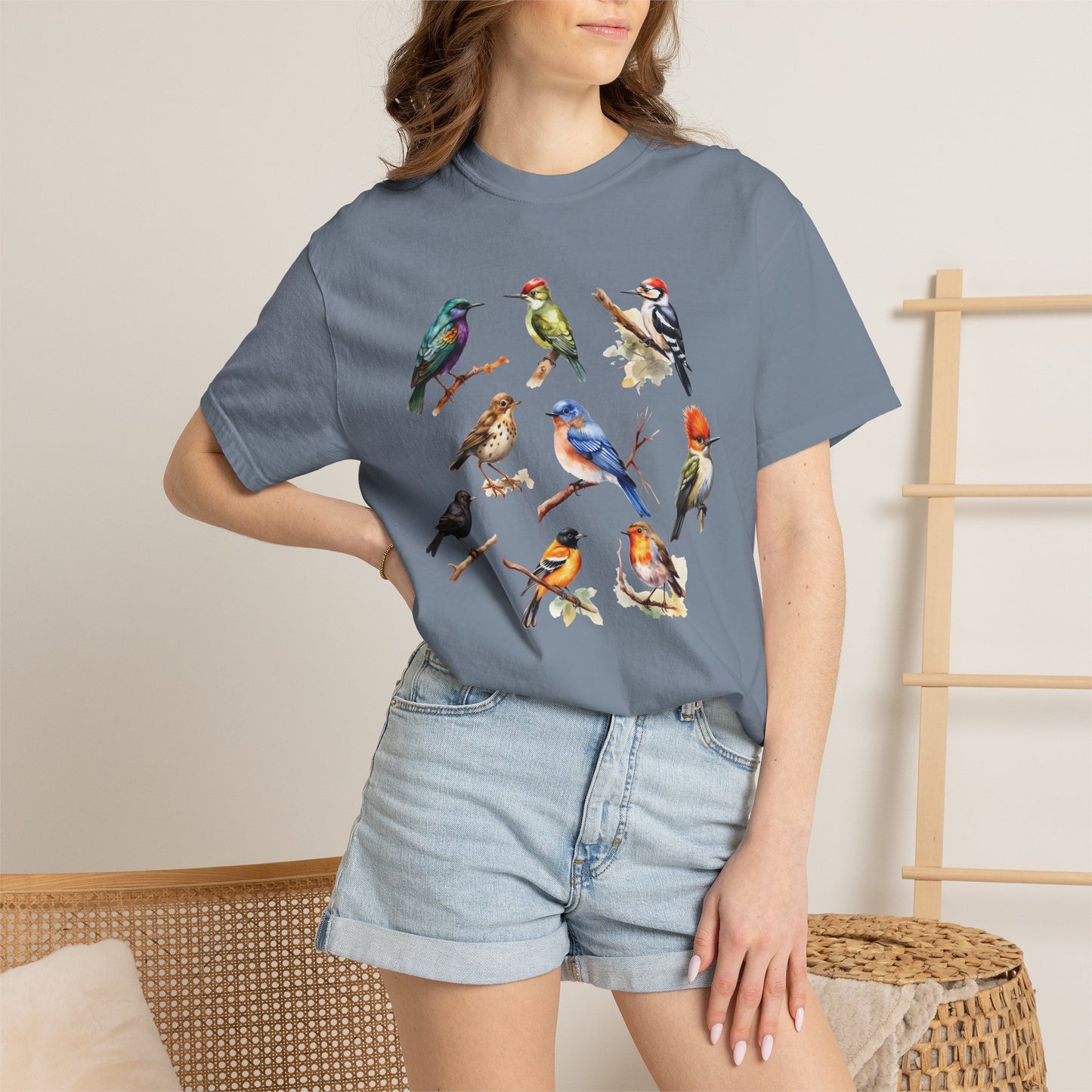 Bird Collage T-Shirt