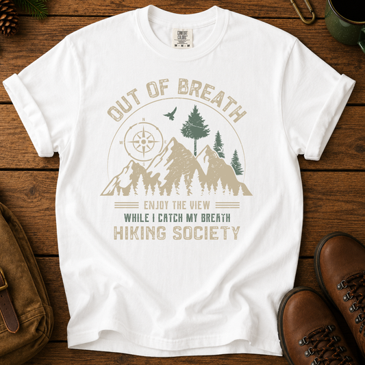 Hiking Society "Out of Breath" T-Shirt