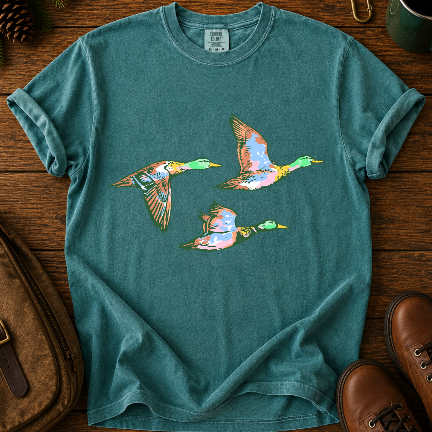 Mallard Trio Graphic T‑Shirt