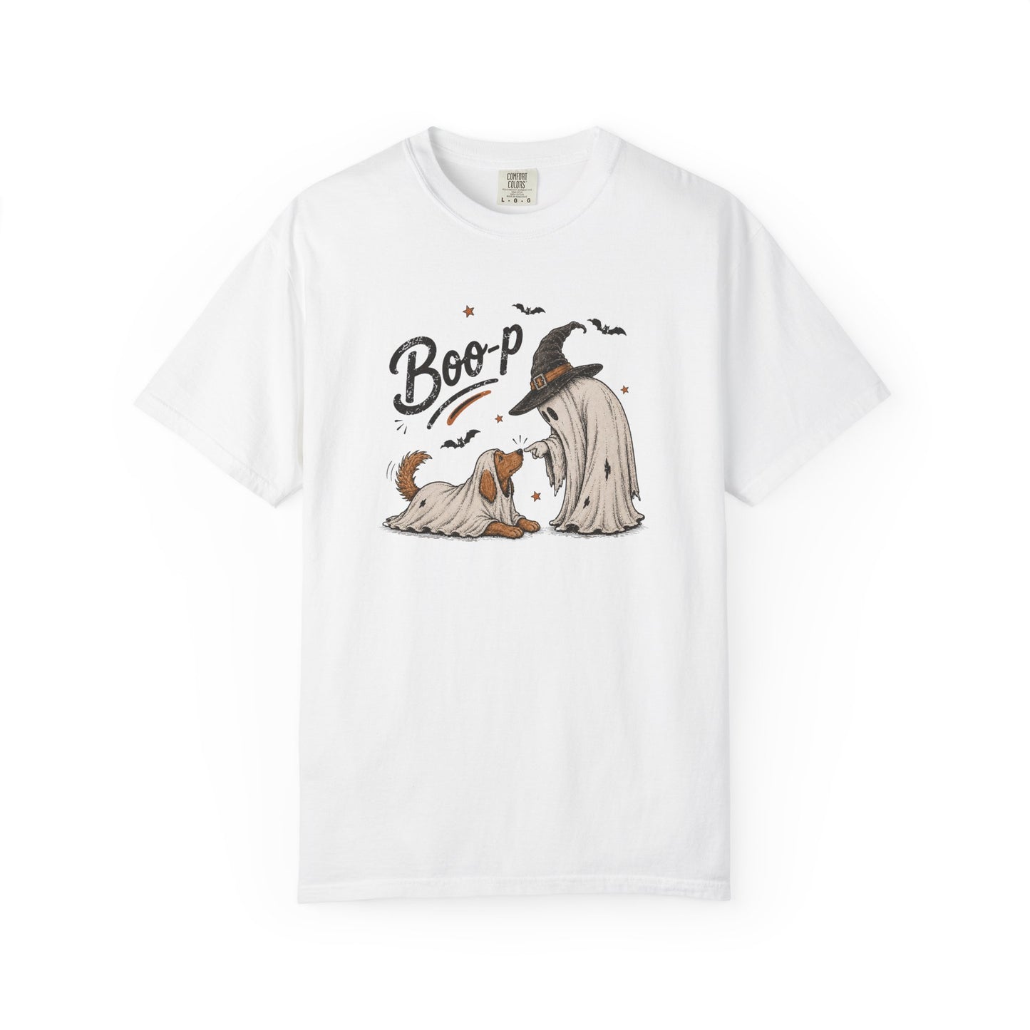 Boo-p Ghost Dogs T-Shirt — Cute Halloween Dog Costume Tee