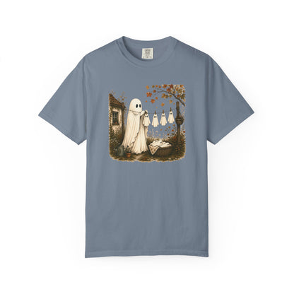 Vintage Ghost Laundry Halloween T-Shirt