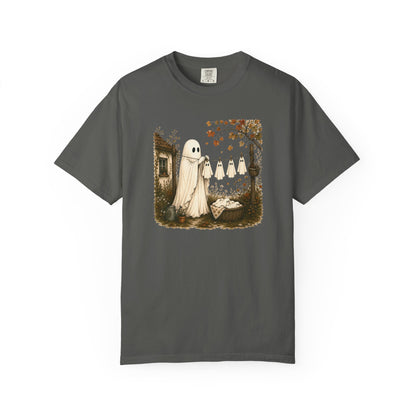 Vintage Ghost Laundry Halloween T-Shirt