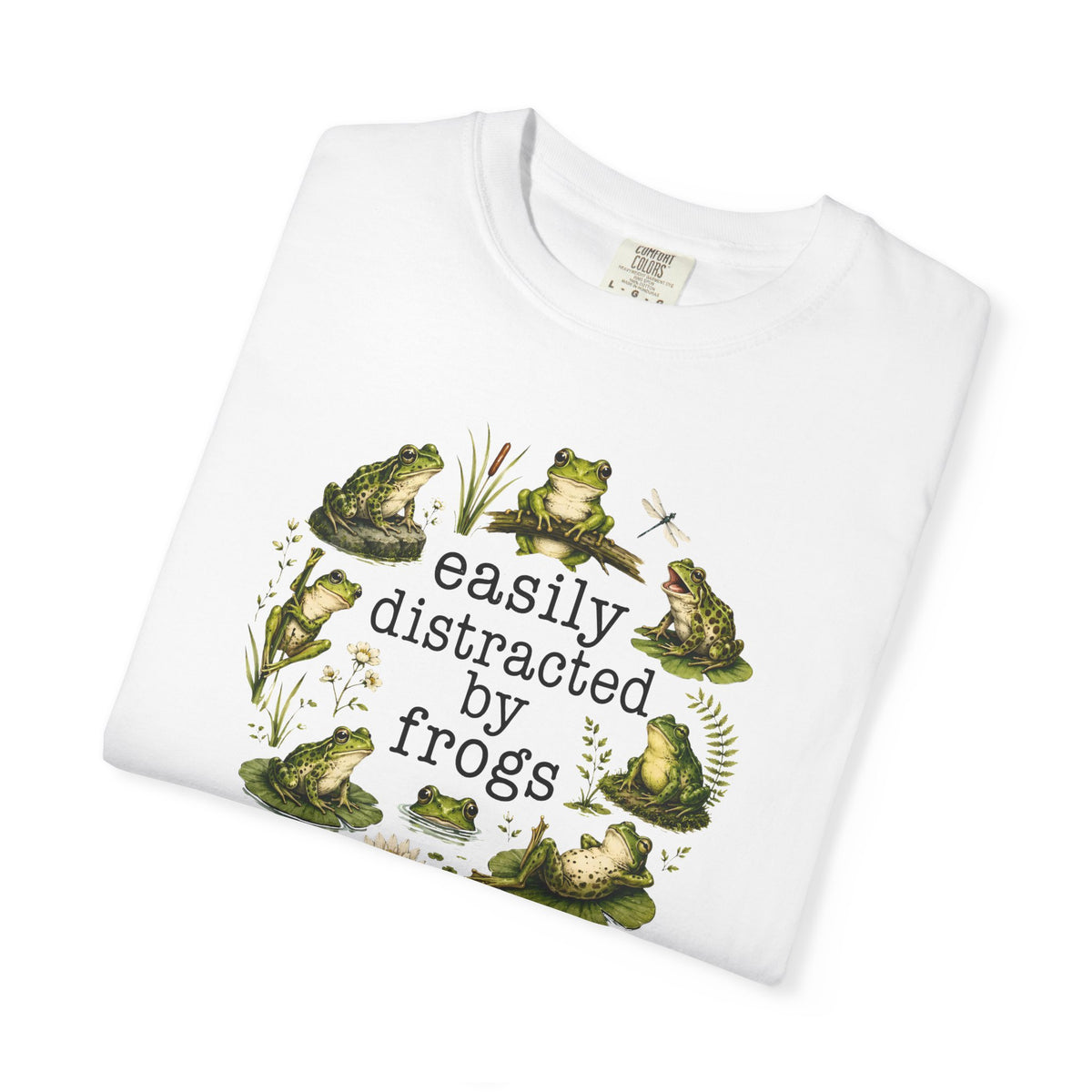 Easily Distracted by Frogs T-Shirt