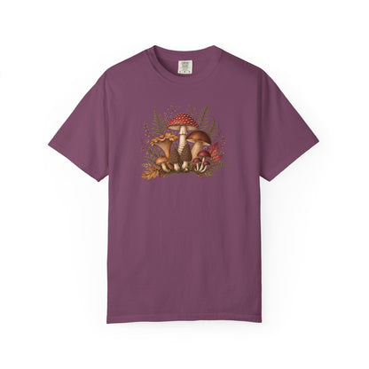 Mushroom Forest T-Shirt — Vintage Woodland Fungi Tee