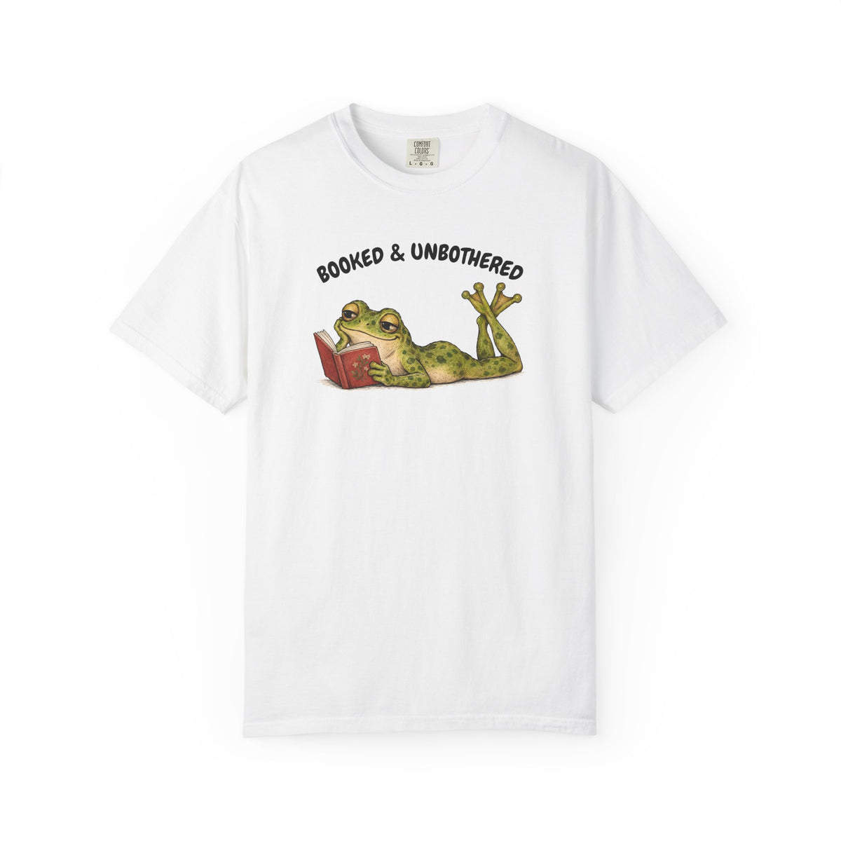 Booked & Unbothered Frog T-Shirt