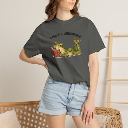 Booked & Unbothered Frog T-Shirt