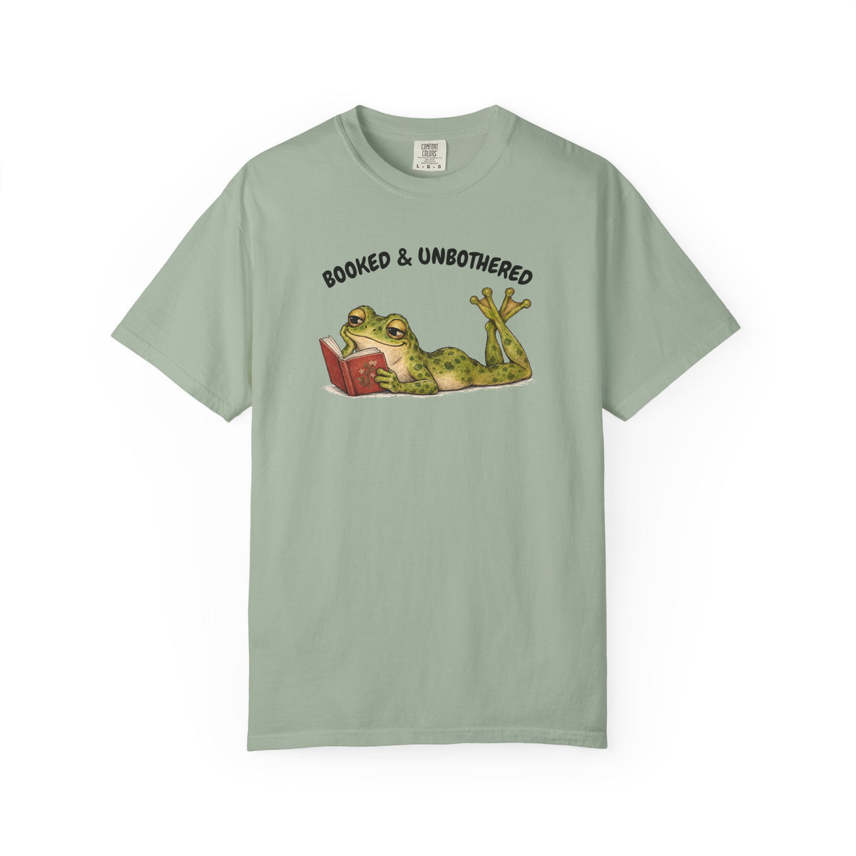 Booked & Unbothered Frog T-Shirt