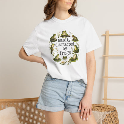 Easily Distracted by Frogs T-Shirt