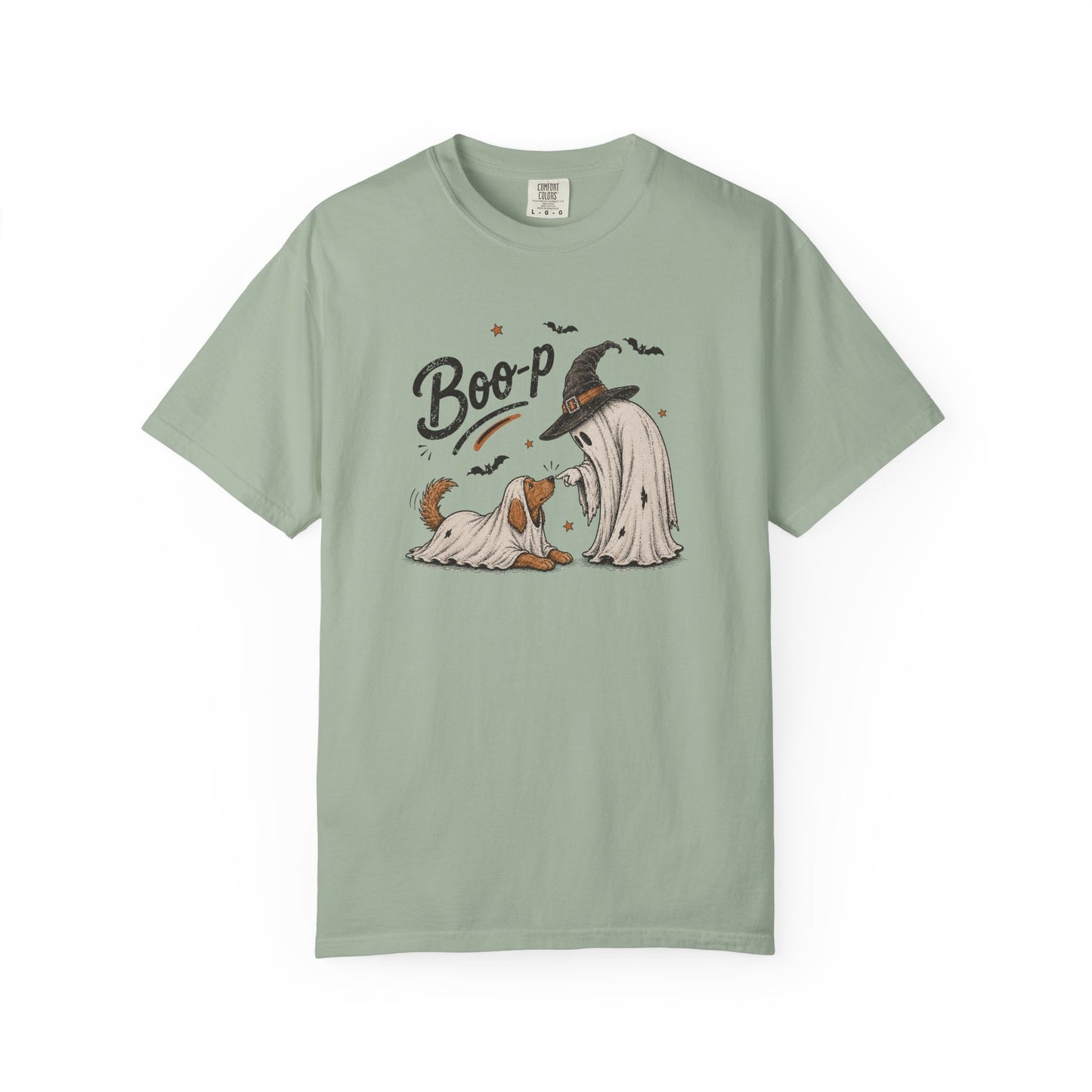 Boo-p Ghost Dogs T-Shirt — Cute Halloween Dog Costume Tee