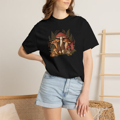 Mushroom Forest T-Shirt — Vintage Woodland Fungi Tee