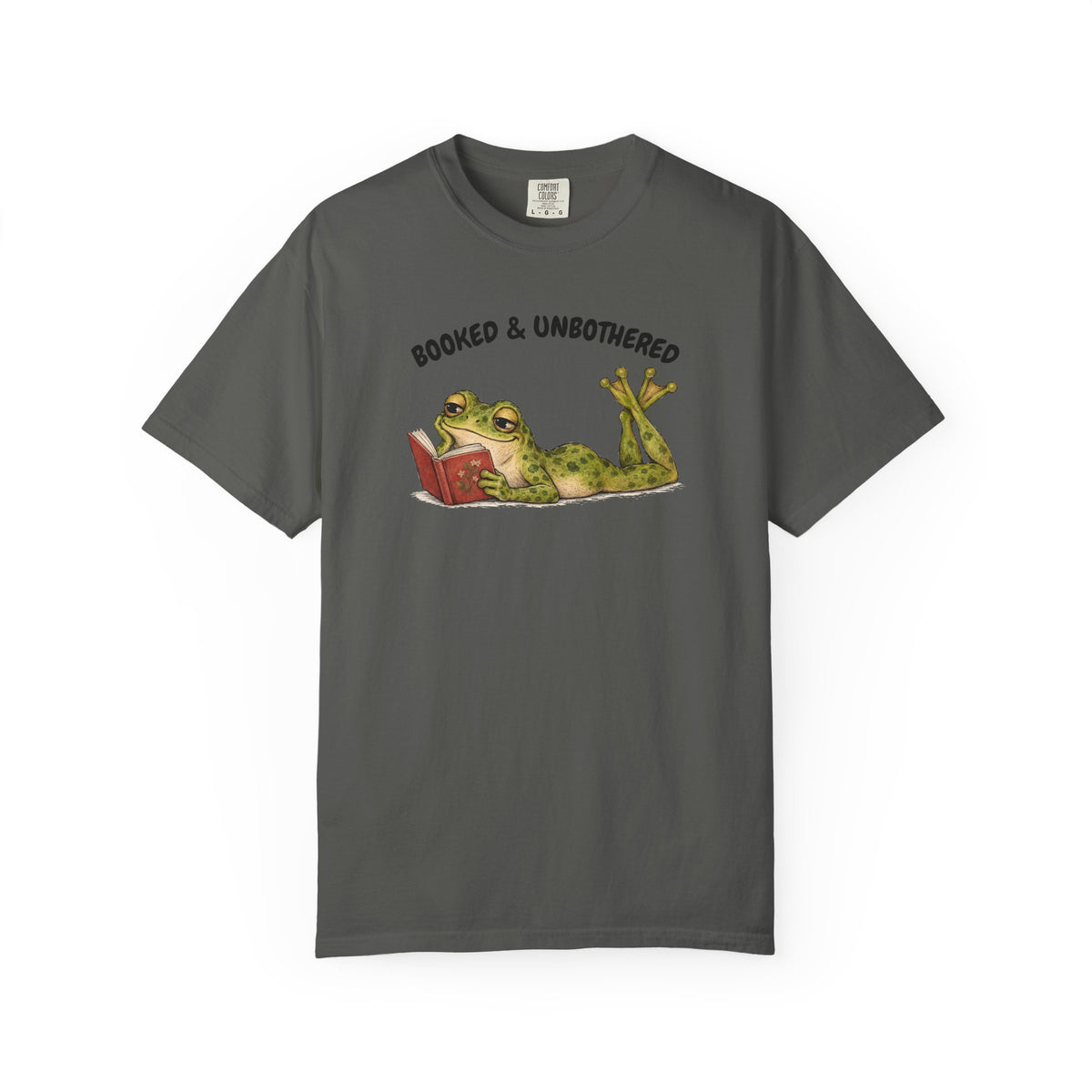 Booked & Unbothered Frog T-Shirt