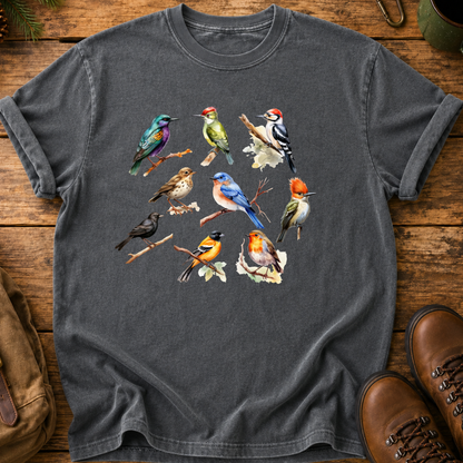 Bird Collage T-Shirt