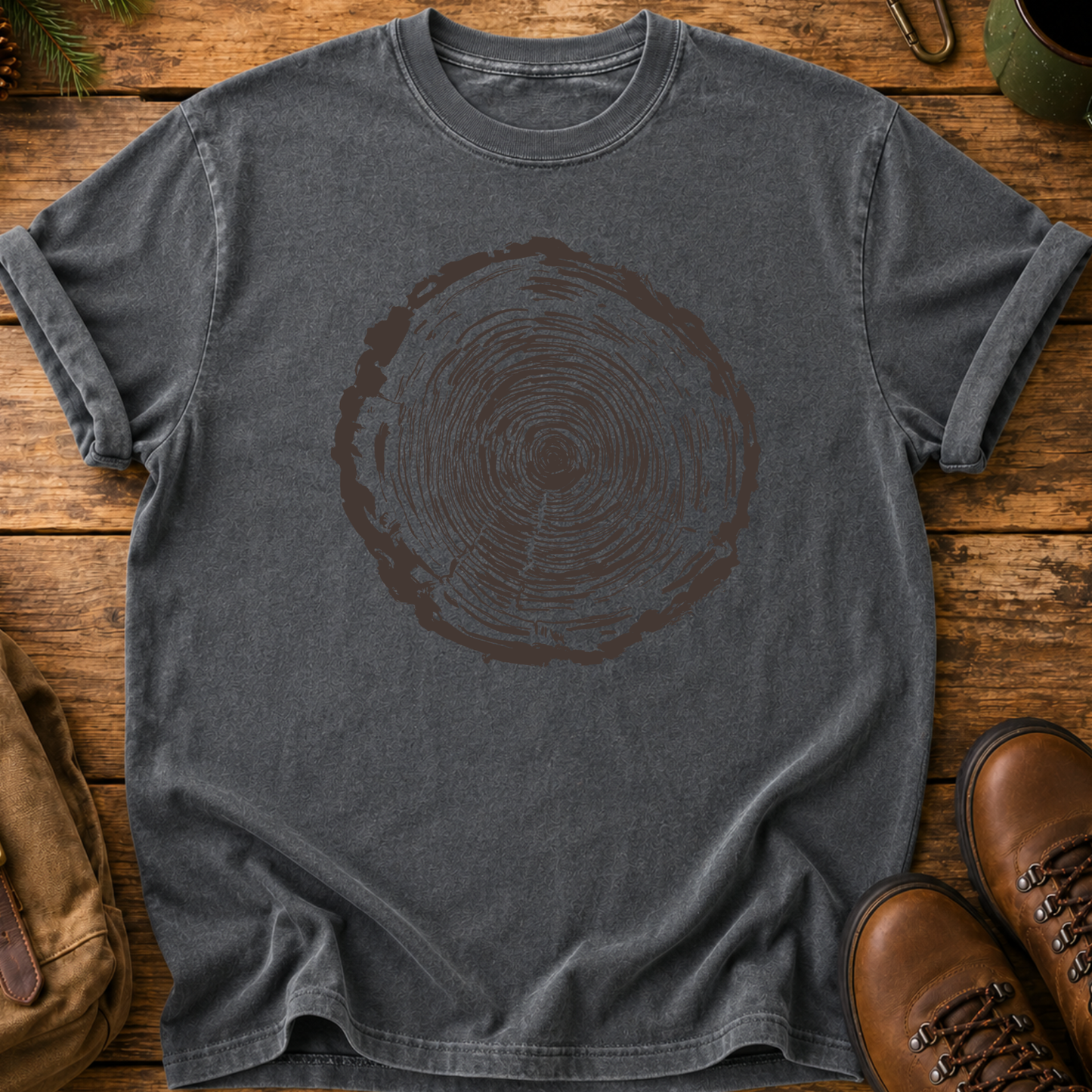 Tree Ring Graphic T-Shirt