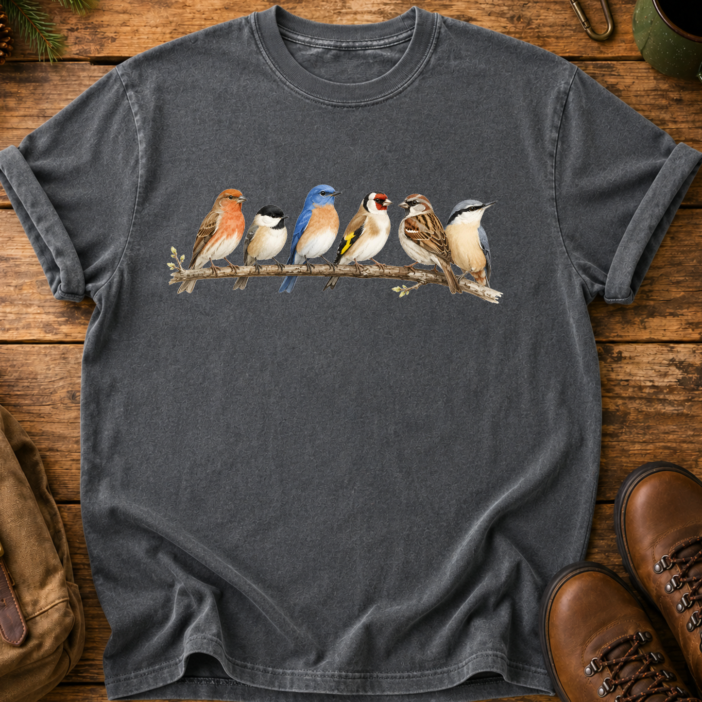 Birds on a Branch T-Shirt