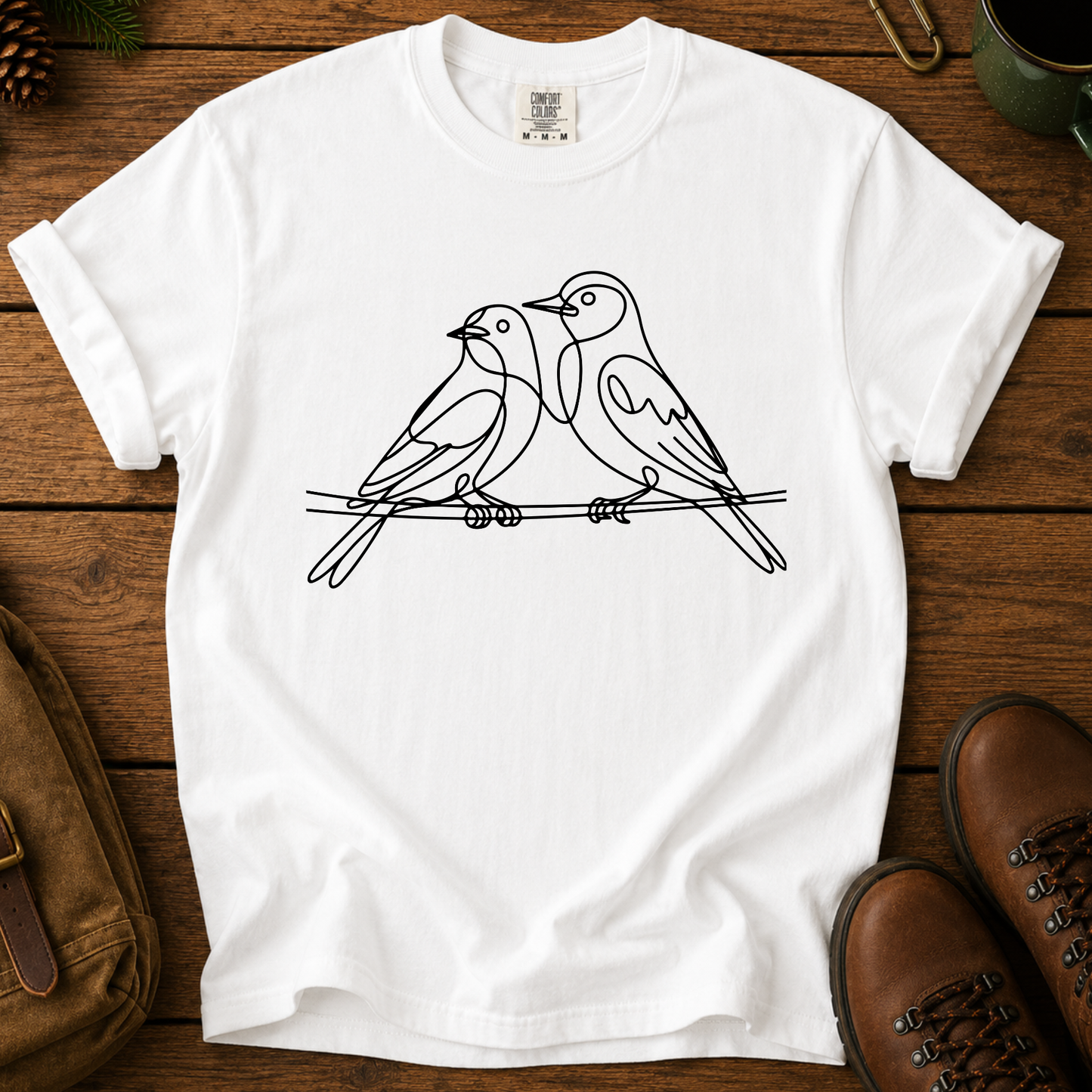 Birds on a Wire T-Shirt