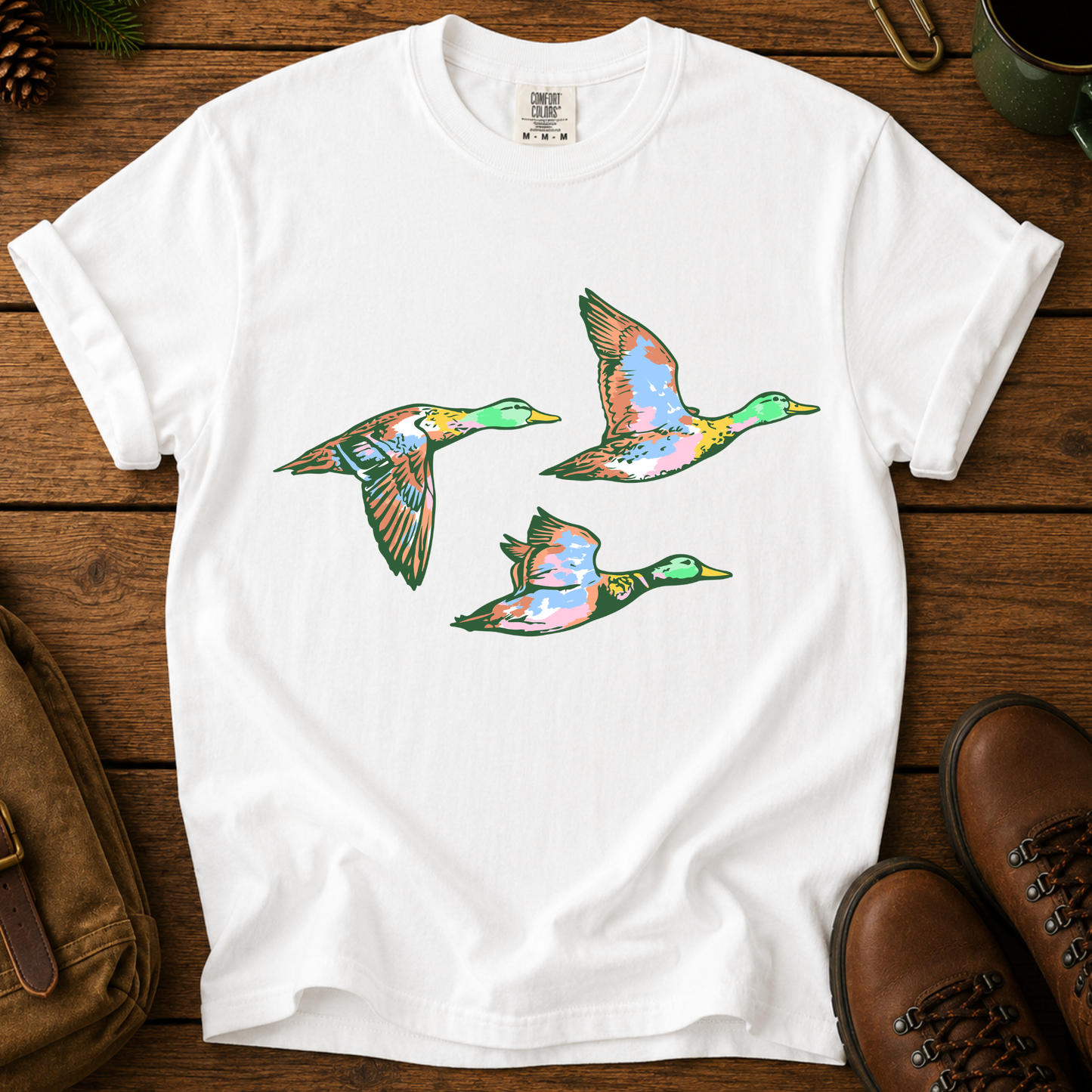 Mallard Trio Graphic T‑Shirt
