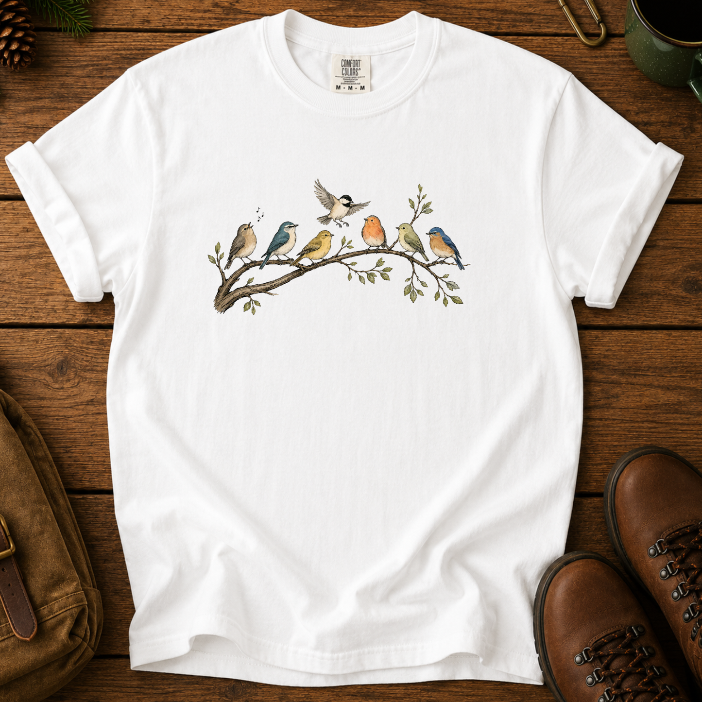 Birds on a Branch T-Shirt
