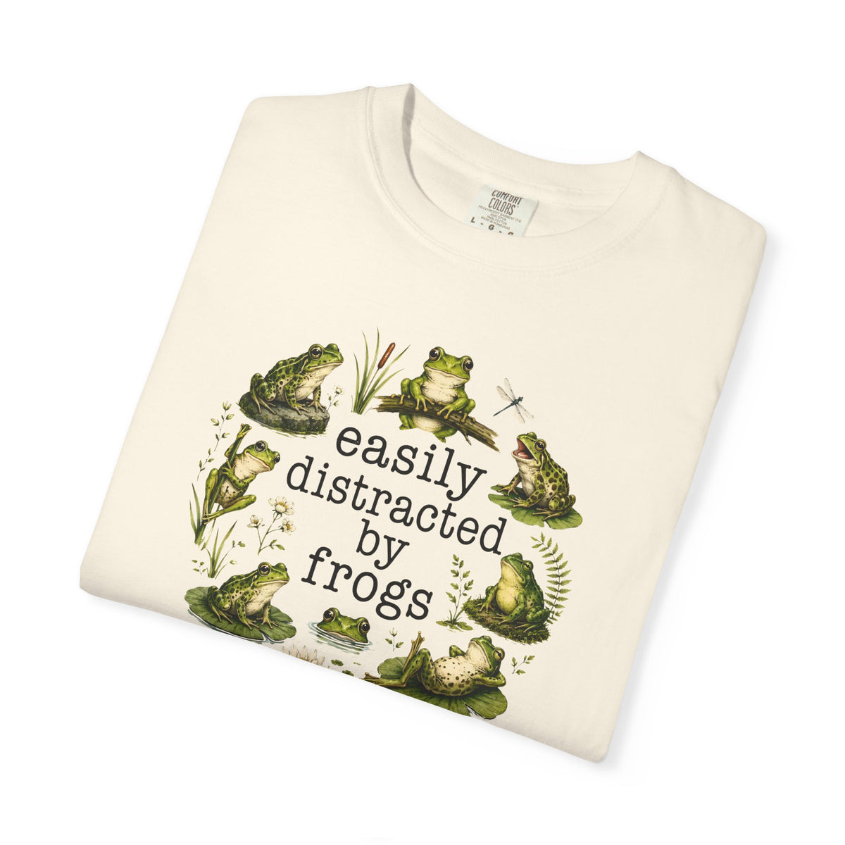 Easily Distracted by Frogs T-Shirt