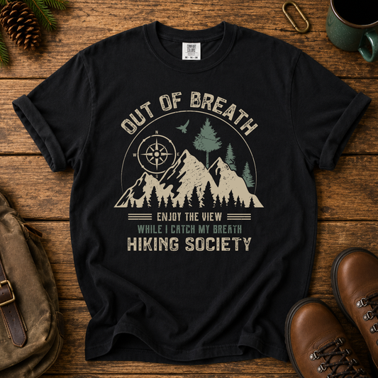 Hiking Society "Out of Breath" T-Shirt