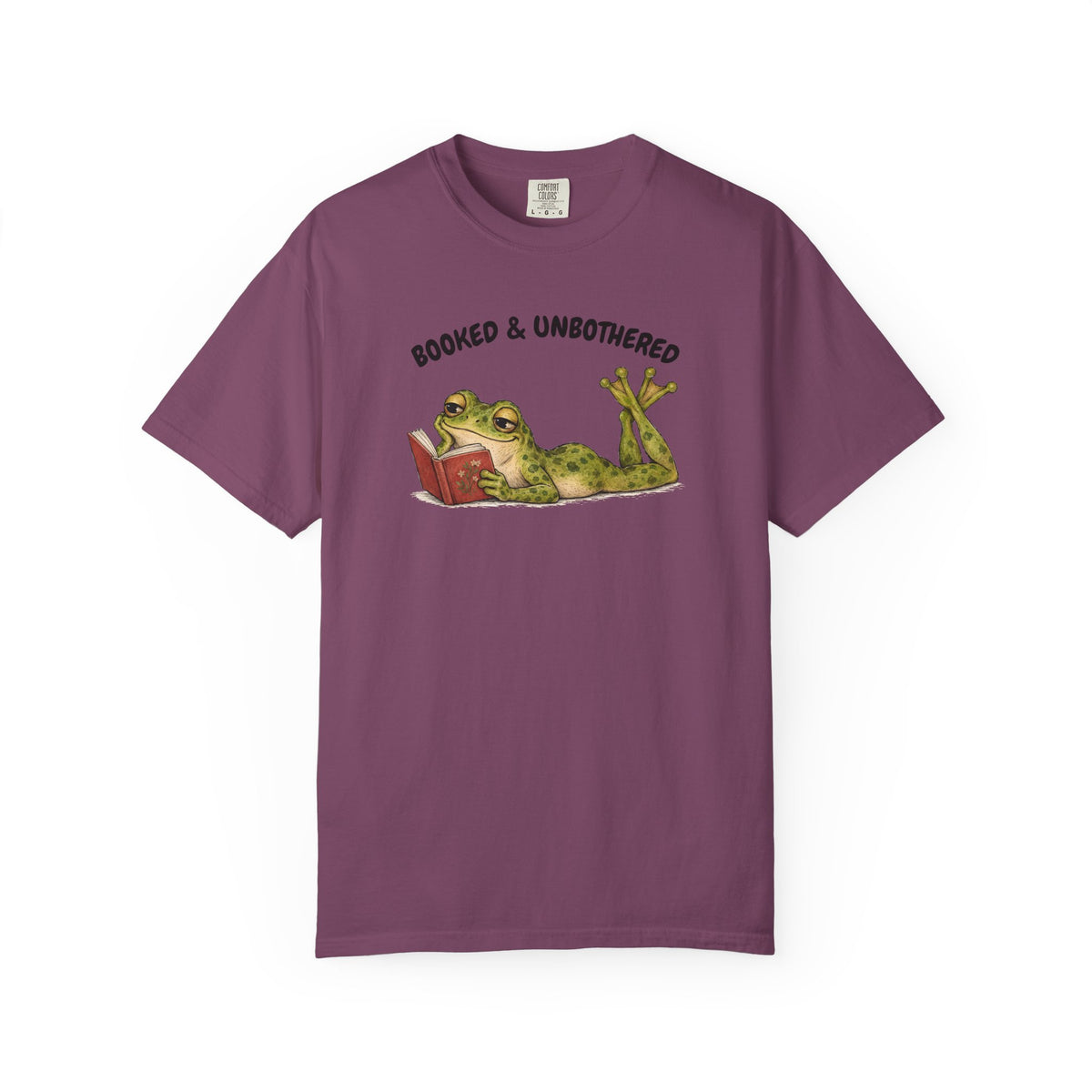 Booked & Unbothered Frog T-Shirt