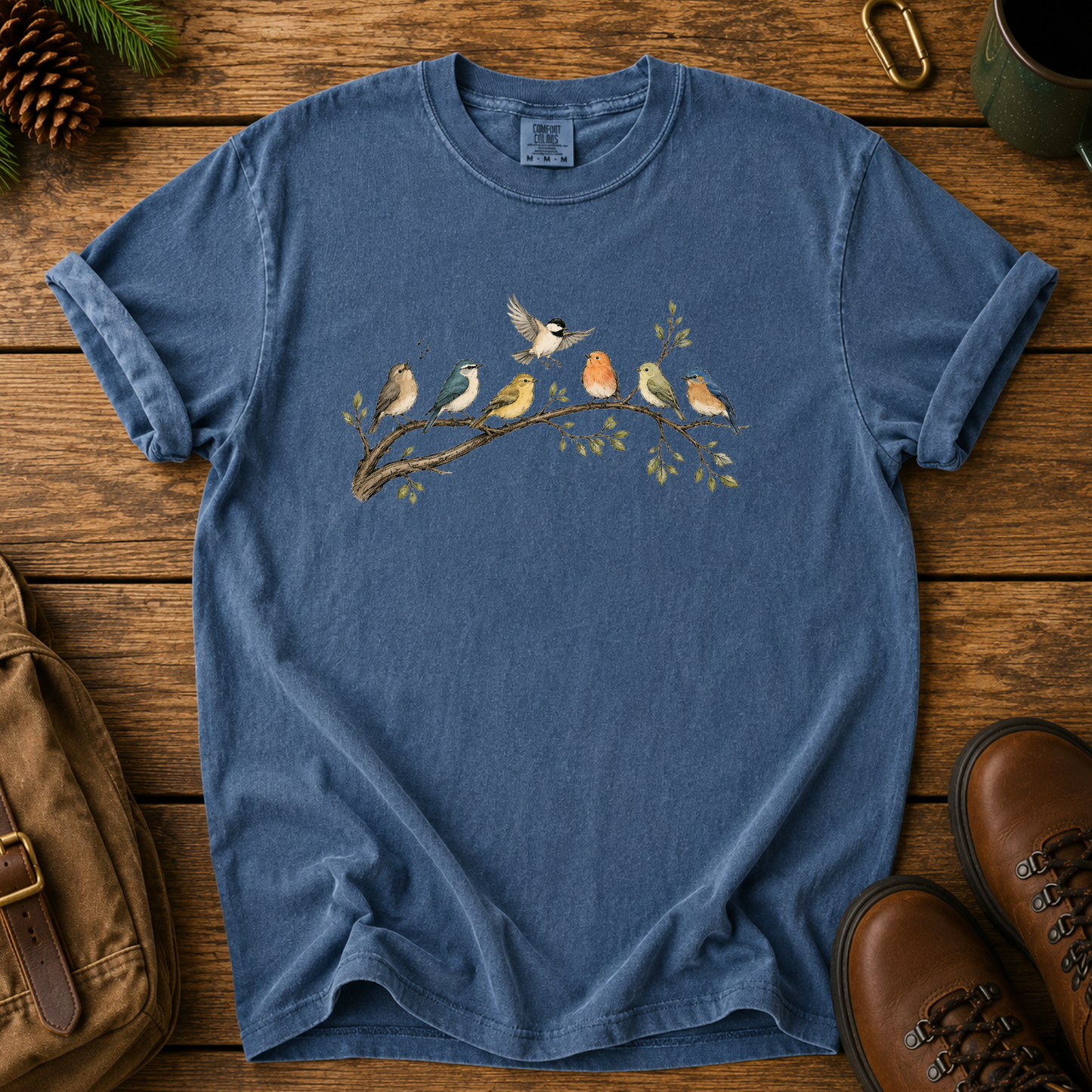 Birds on a Branch T-Shirt