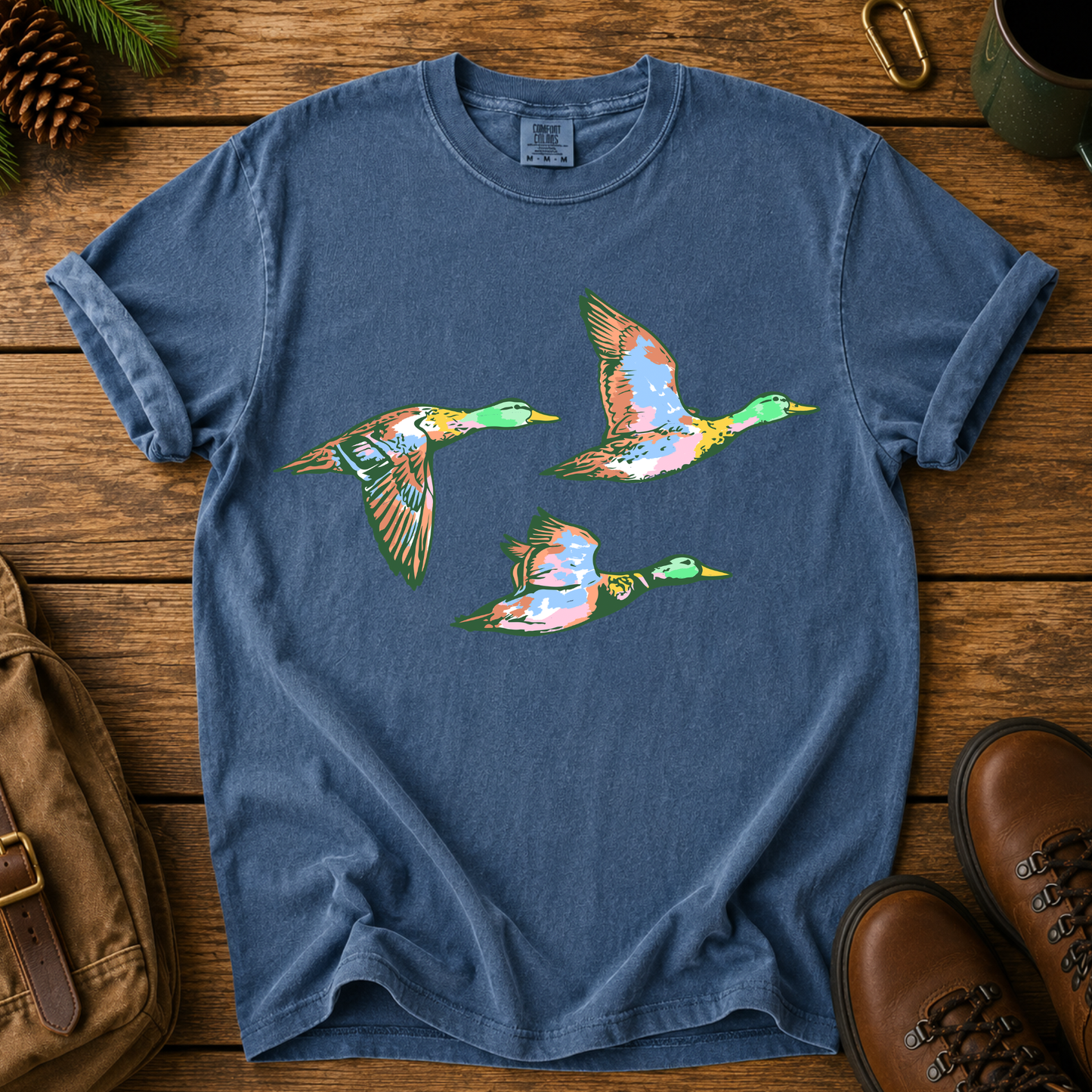 Mallard Trio Graphic T‑Shirt