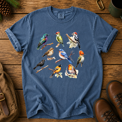 Bird Collage T-Shirt