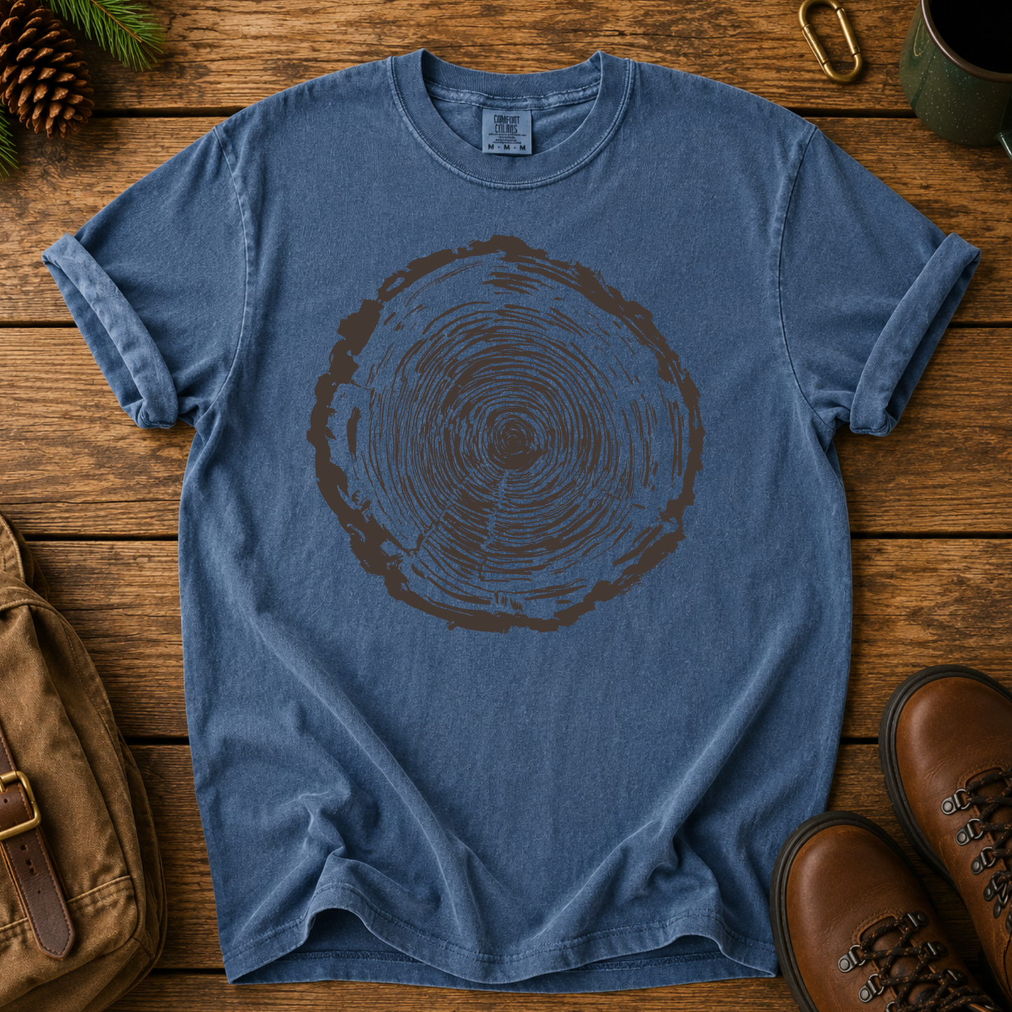 Tree Ring Graphic T-Shirt