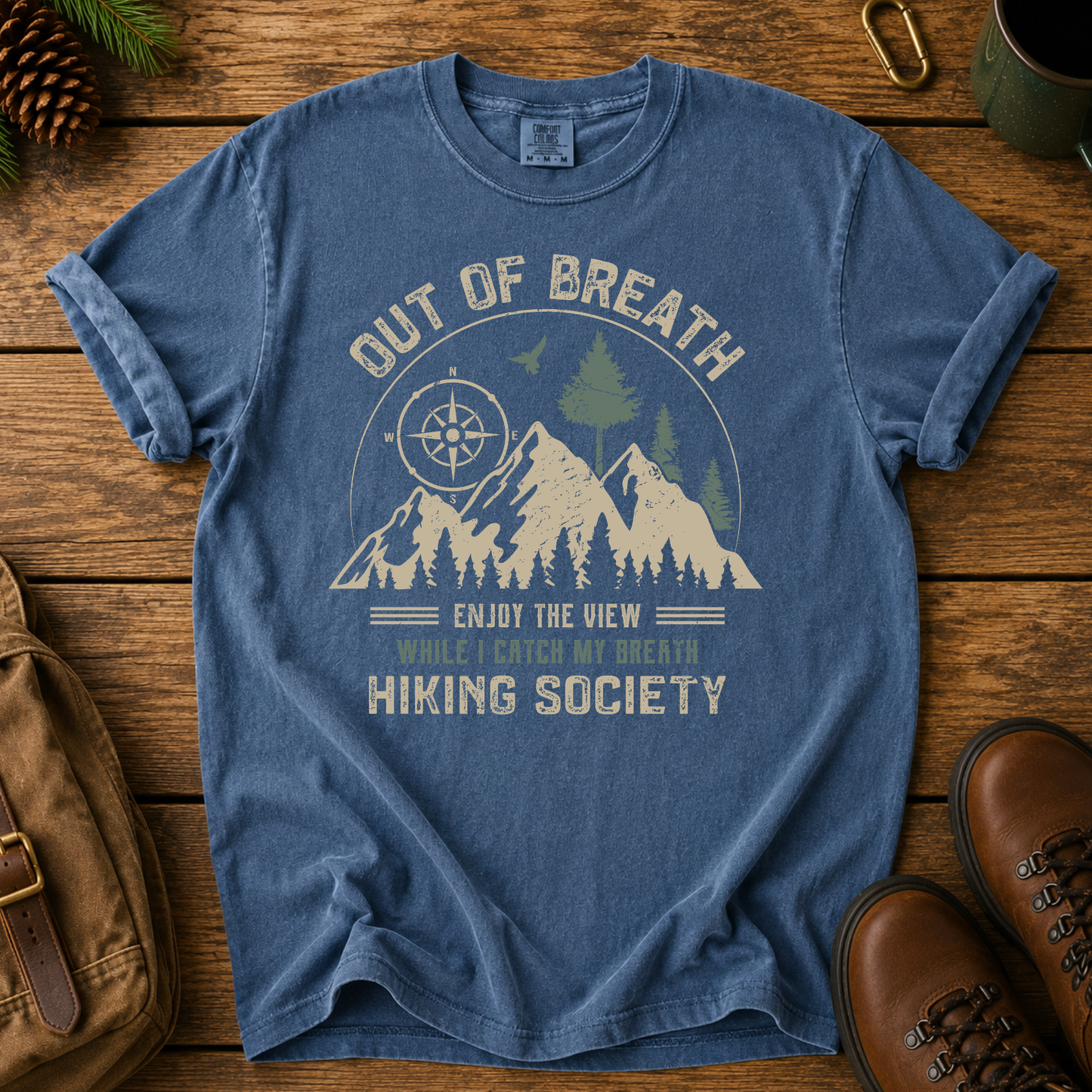 Hiking Society "Out of Breath" T-Shirt