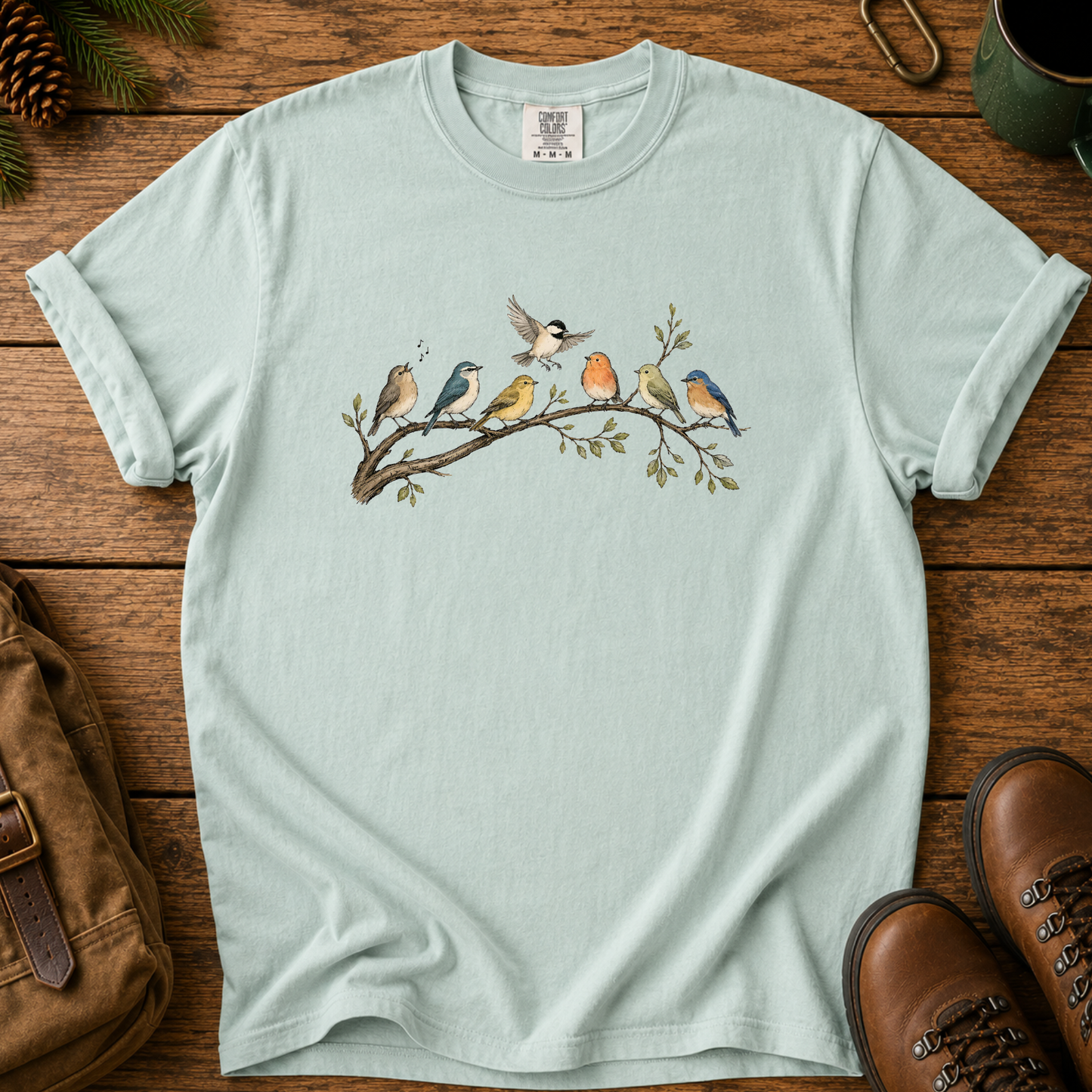 Birds on a Branch T-Shirt