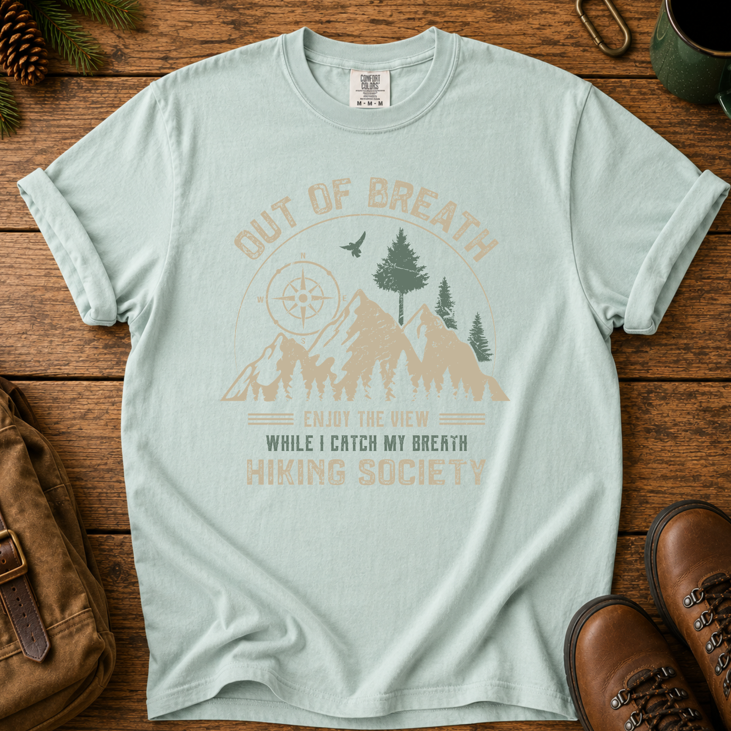 Hiking Society "Out of Breath" T-Shirt