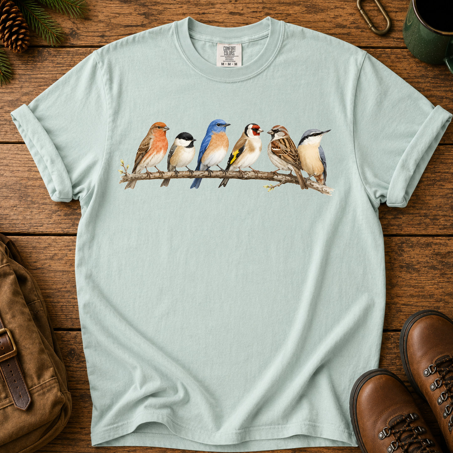 Birds on a Branch T-Shirt