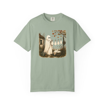 Vintage Ghost Laundry Halloween T-Shirt
