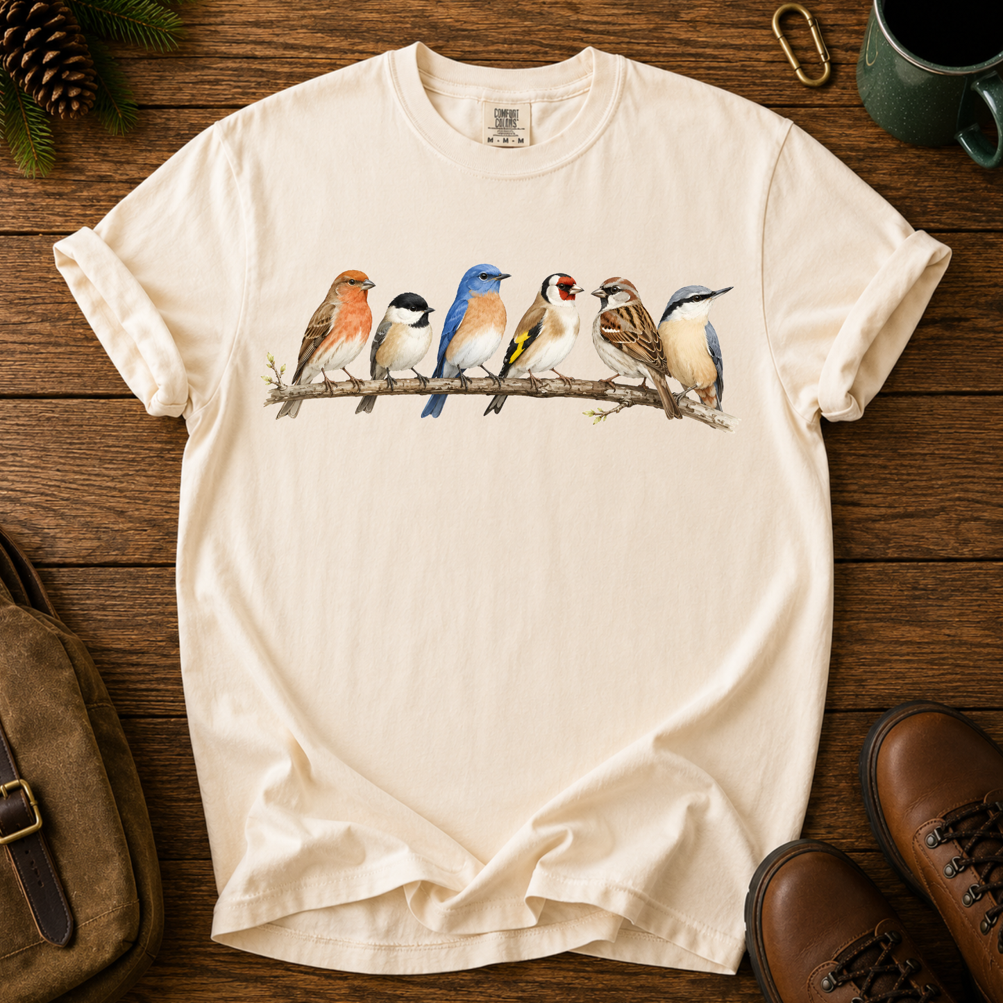 Birds on a Branch T-Shirt