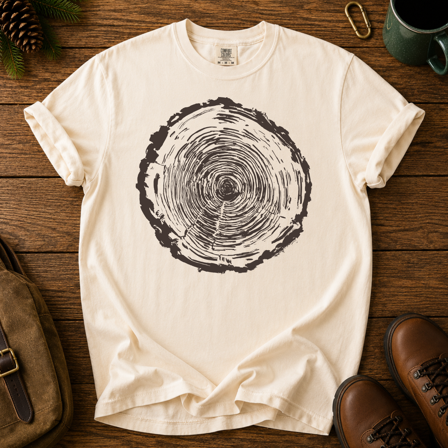 Tree Ring Graphic T-Shirt