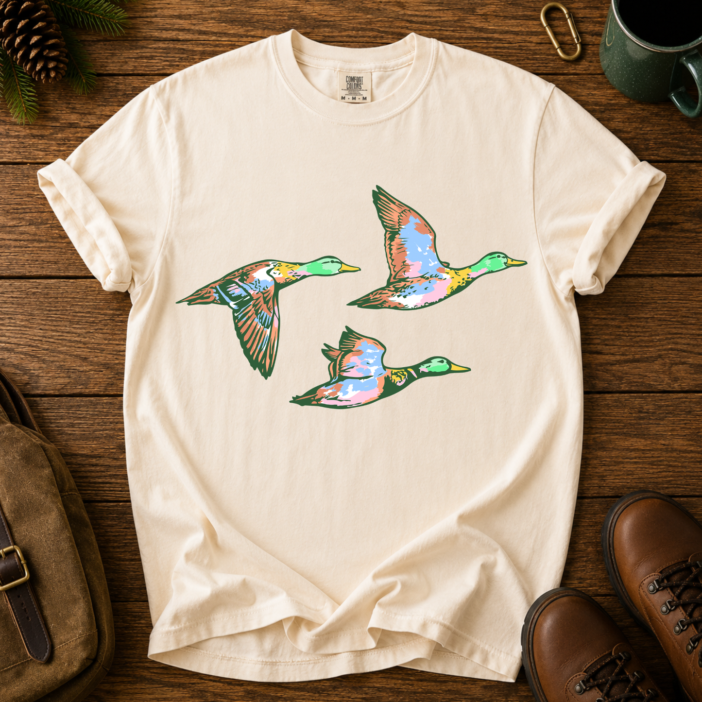 Mallard Trio Graphic T‑Shirt