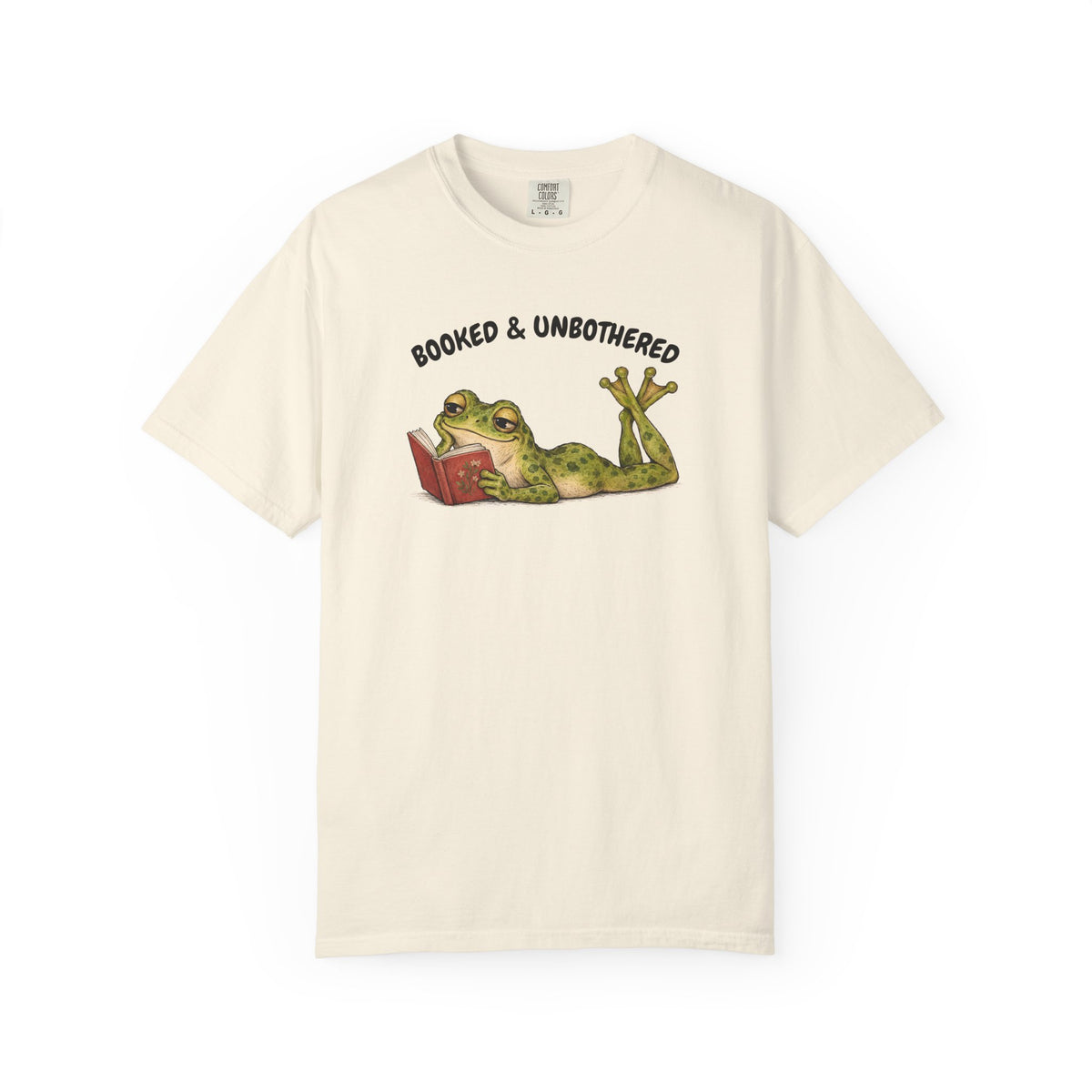 Booked & Unbothered Frog T-Shirt