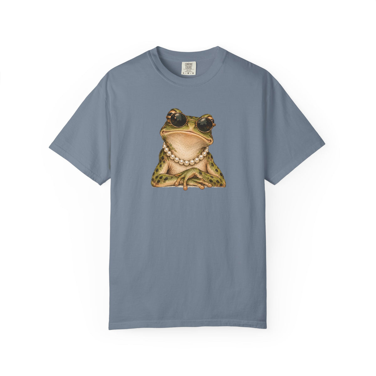 Frog with Pearls Graphic T-Shirt