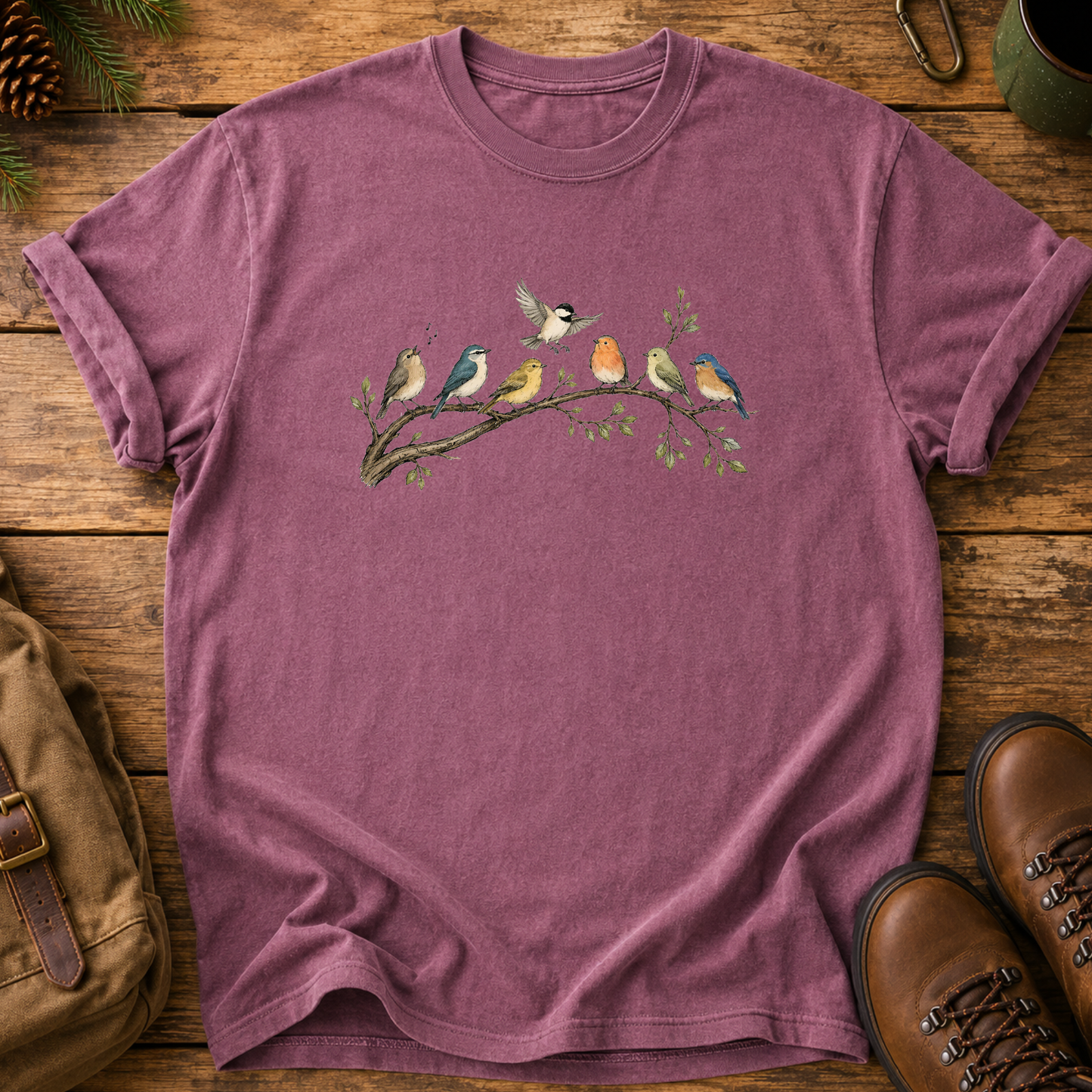 Birds on a Branch T-Shirt