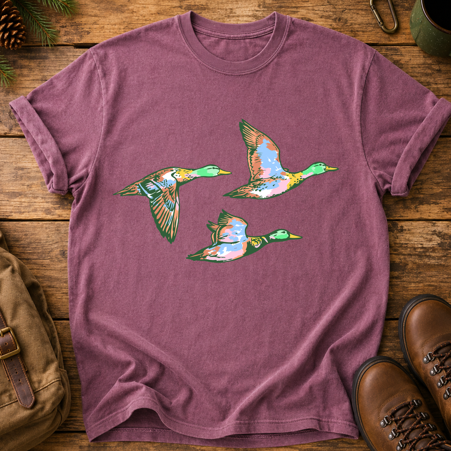Mallard Trio Graphic T‑Shirt