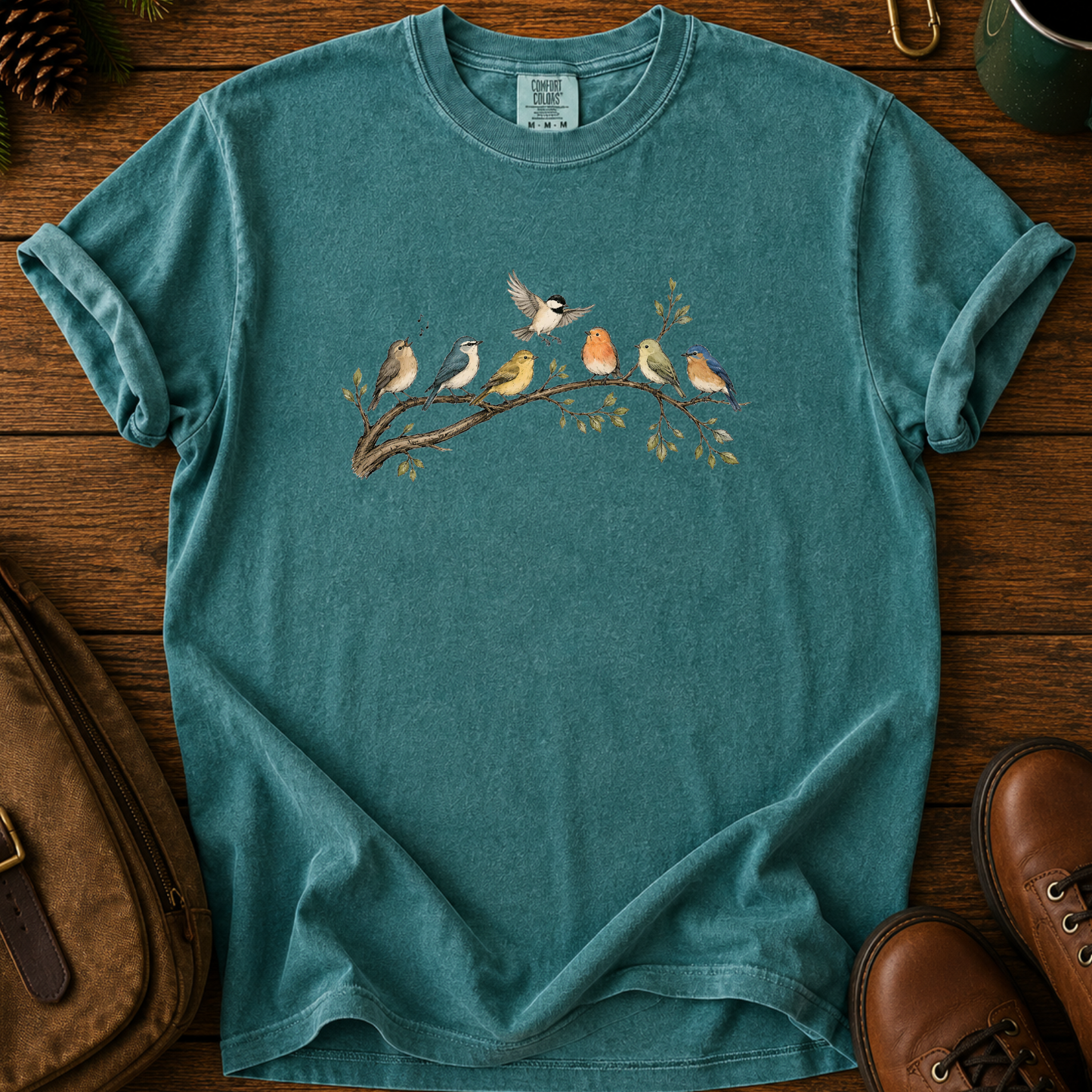 Birds on a Branch T-Shirt