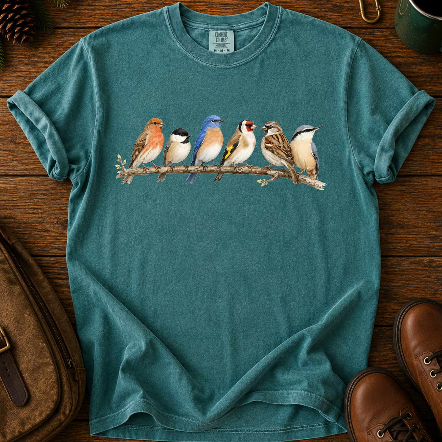 Birds on a Branch T-Shirt