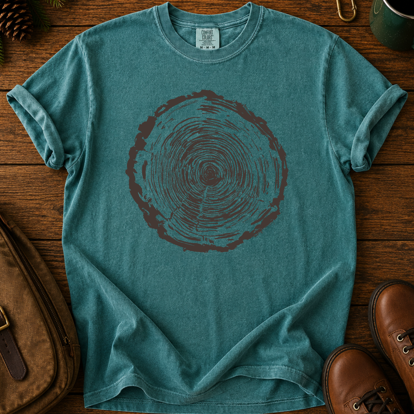 Tree Ring Graphic T-Shirt
