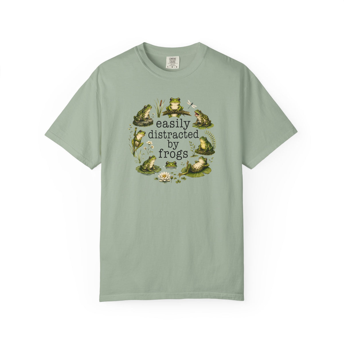 Easily Distracted by Frogs T-Shirt