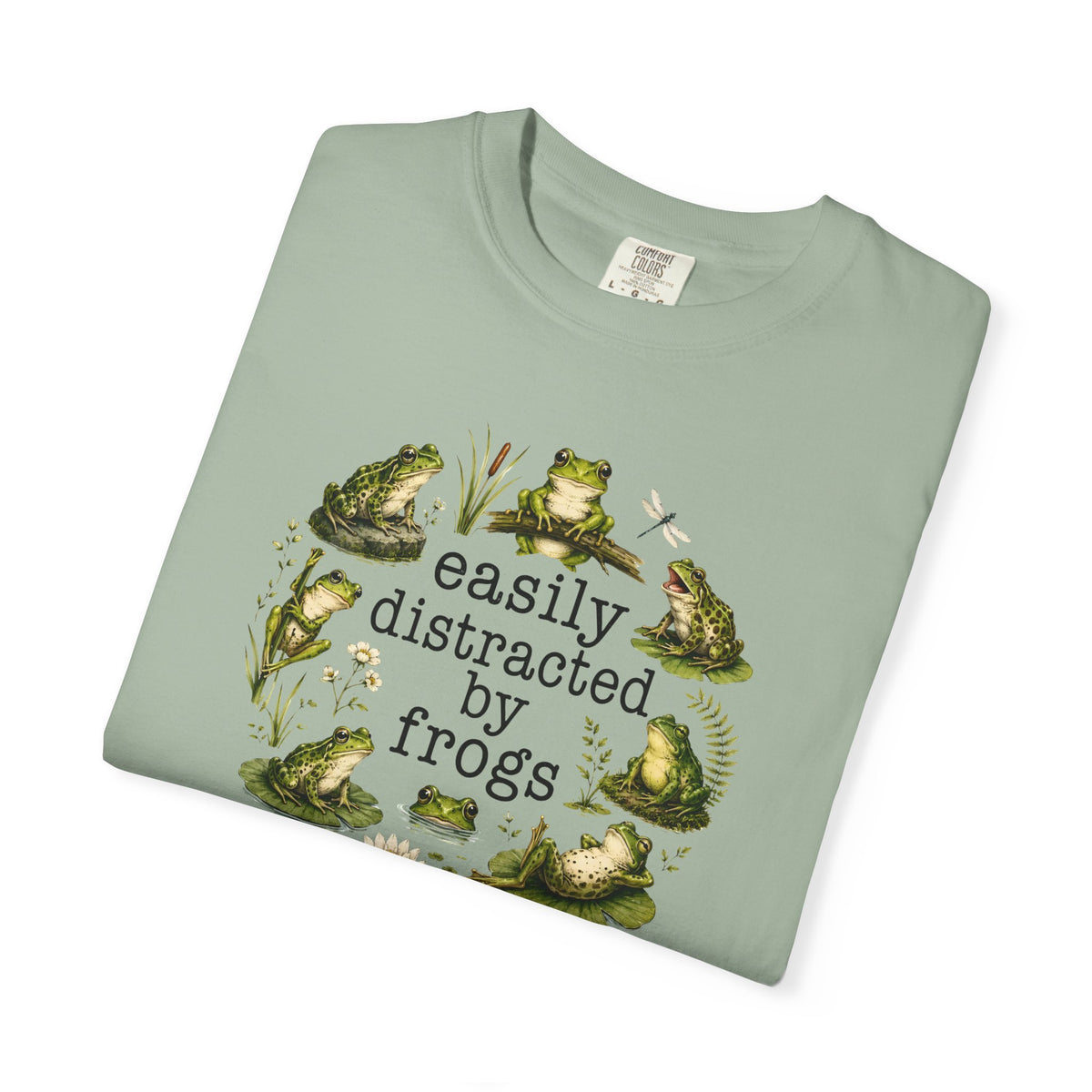 Easily Distracted by Frogs T-Shirt