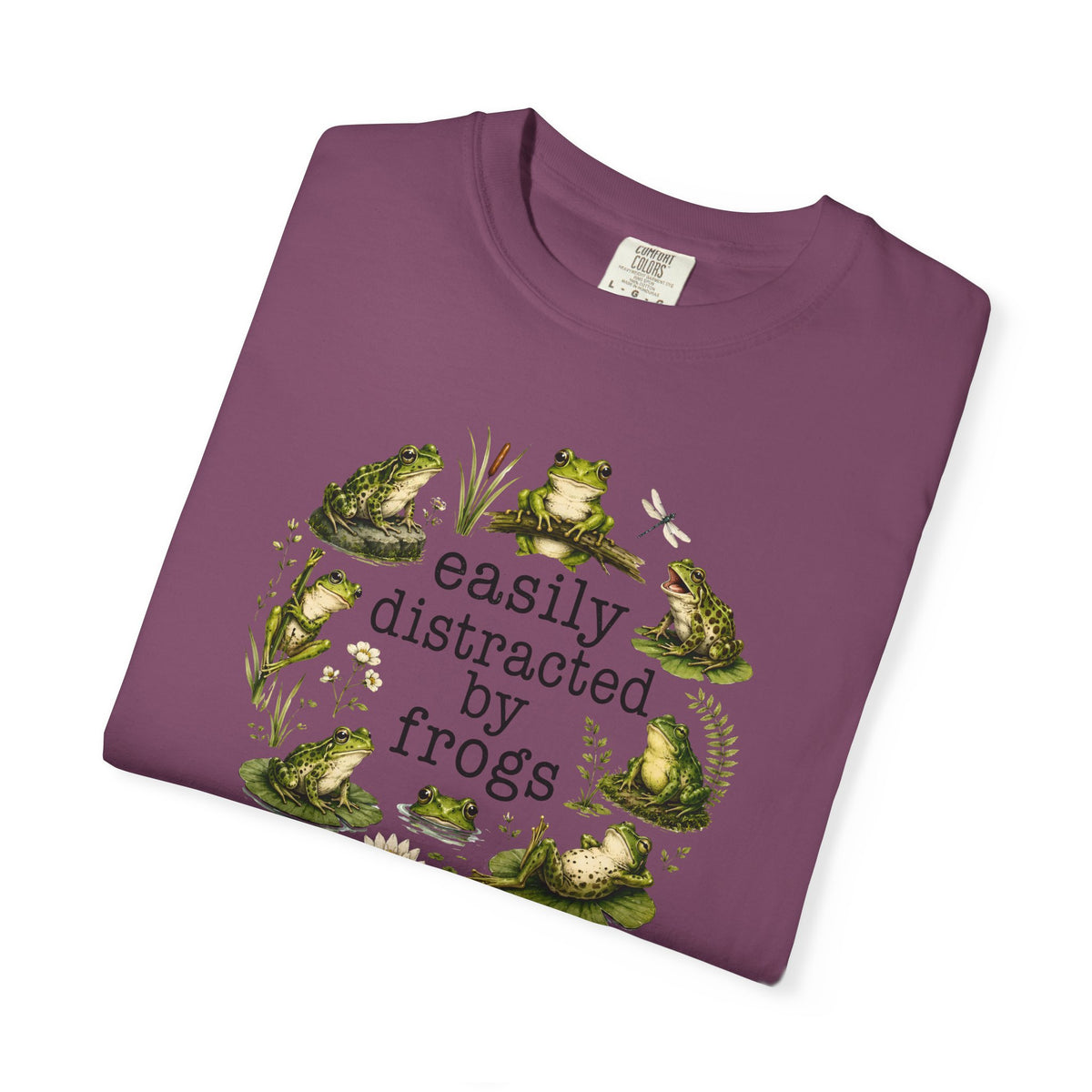 Easily Distracted by Frogs T-Shirt