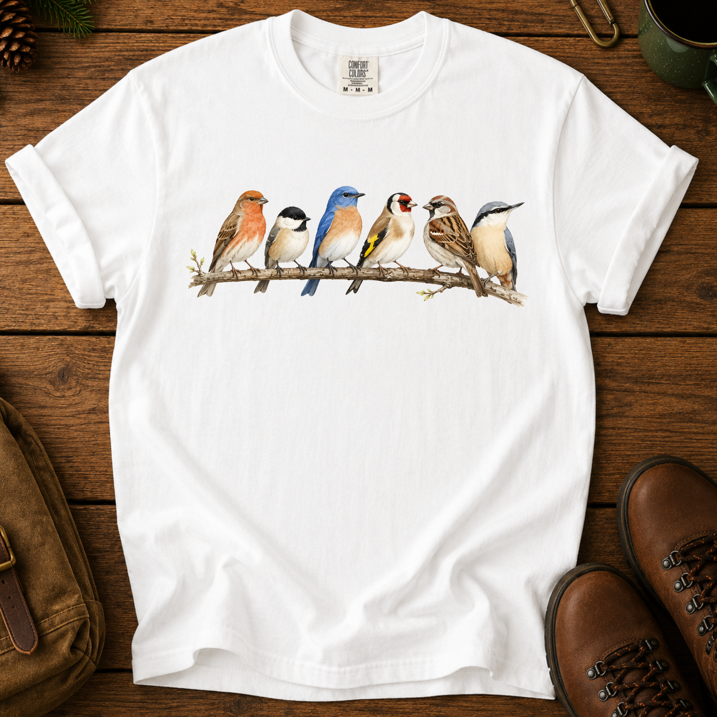 Birds on a Branch T-Shirt