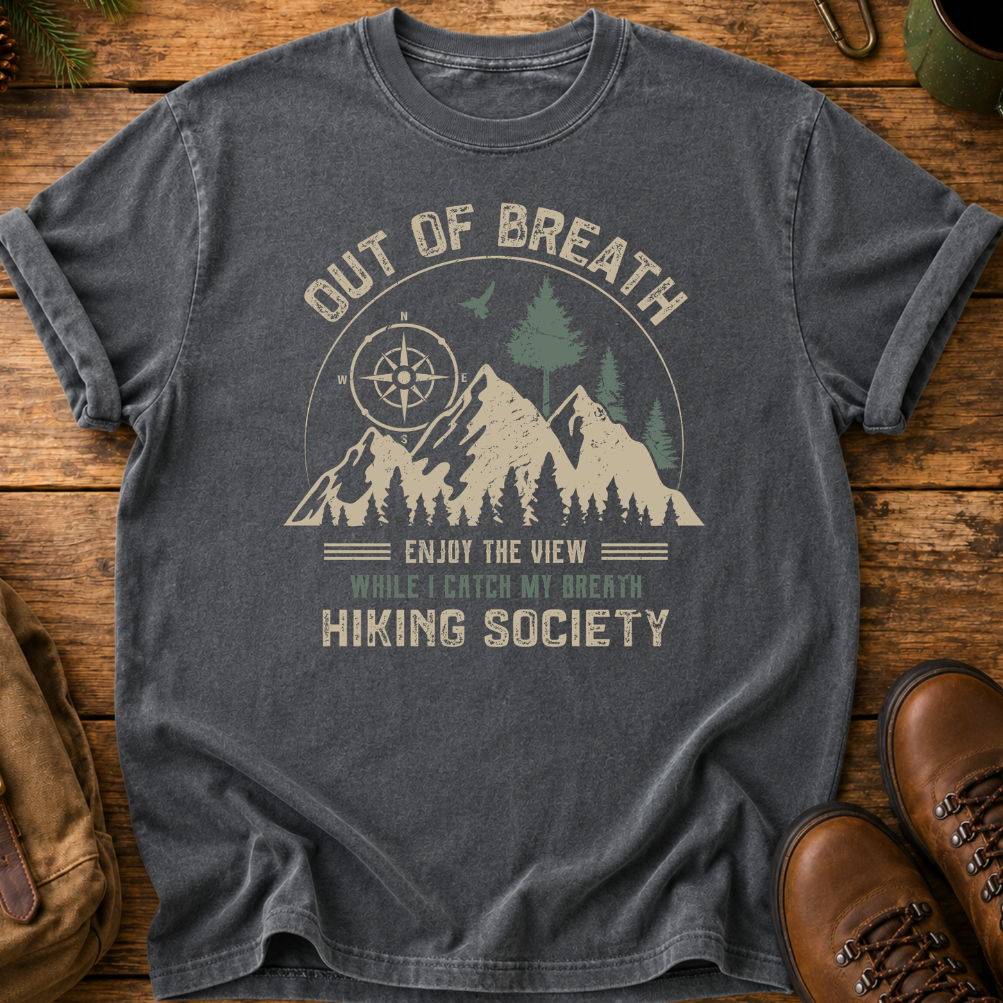 Hiking Society "Out of Breath" T-Shirt 